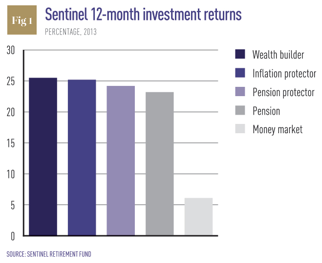 Sentinel-Retirement-Fund-12-month-investment-returns