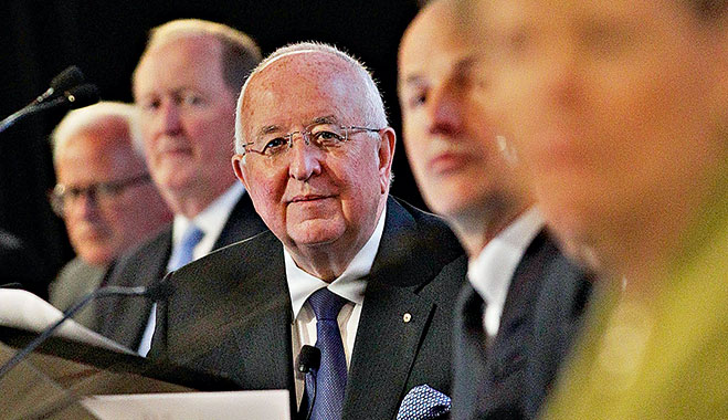 Rio Tinto’s CEO Sam Walsh speaks at its Annual General Meeting