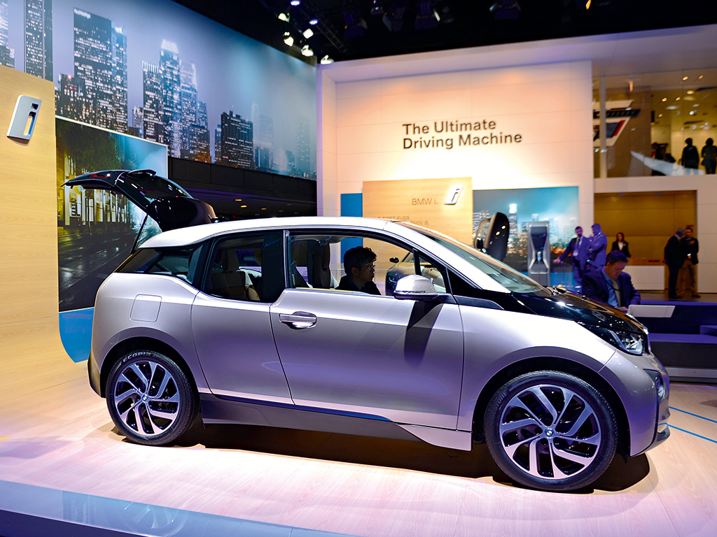 The BMWi at the North America Auto Show in Detroit