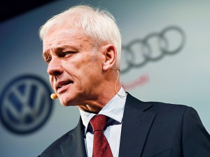 Volkswagen’s new Chief Executive, Matthias Müller