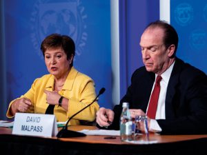 Georgieva and World Bank President David Malpass
