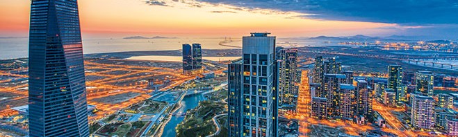 songdo is unique offering city