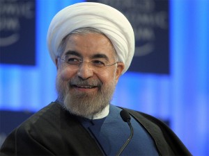Iran's President Hassan Rouhani made it clear at the WEF meeting in Davos today that the country is keen to build relationships worldwide