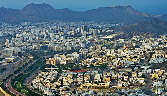 Muscat, capital of Oman, where New India Assurance Company has found great success in the insurance sector