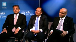 Paddy Padmanathan, Thamer Al Sharhan, and Rajit Nanda from ACWA Power discuss their successful business model