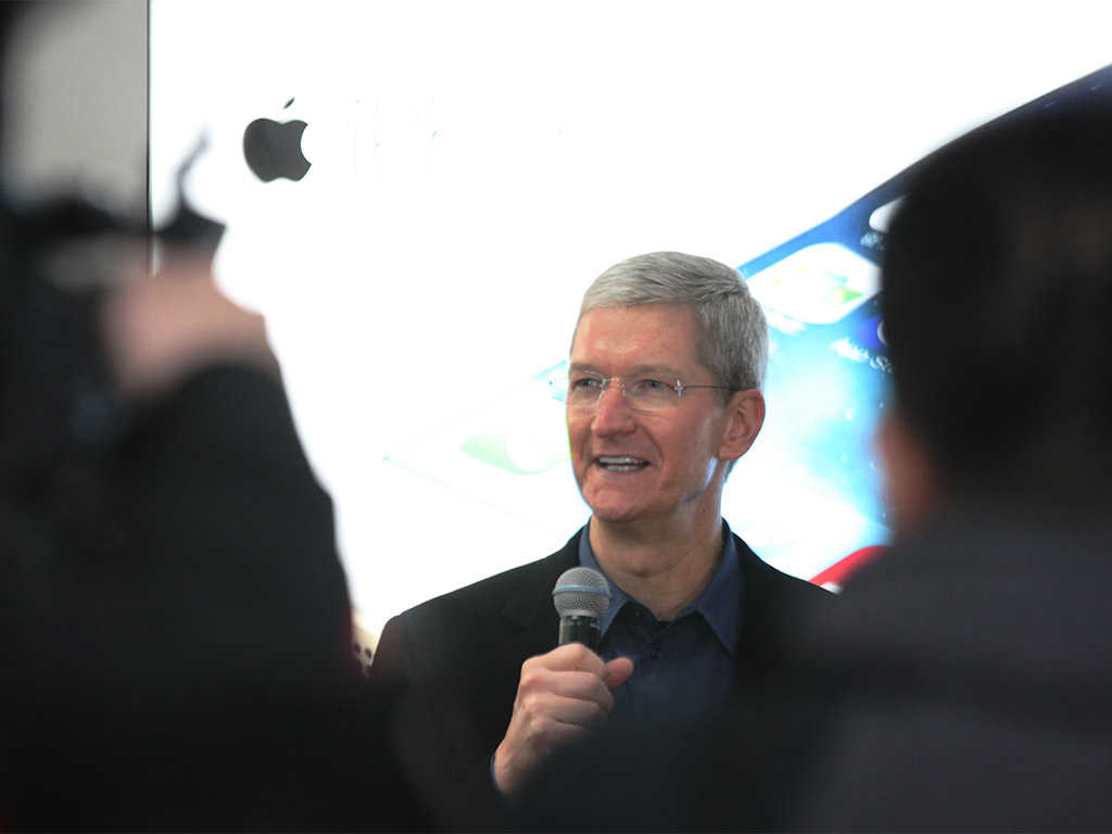 Tim Cook has spoken positively of Apple's plans to buy back an additional $30bn worth of stock from shareholders, saying "We've confident in Apple's future and see tremendous value in Apple's stock"