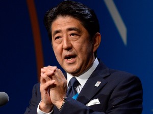 Japanese Prime Minister Shinzō Abe, whose ‘Abenomics’ financial plan appears to be bearing fruit