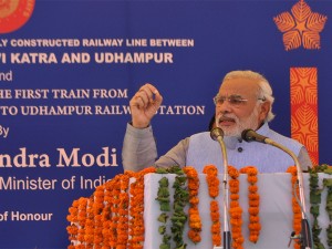 A revolutionary: Prime Minister Narendra Modi is keen to improve India's economic standing through infrastructure. He is seeking as much as $1trn to spend on the country's road, rail and cities