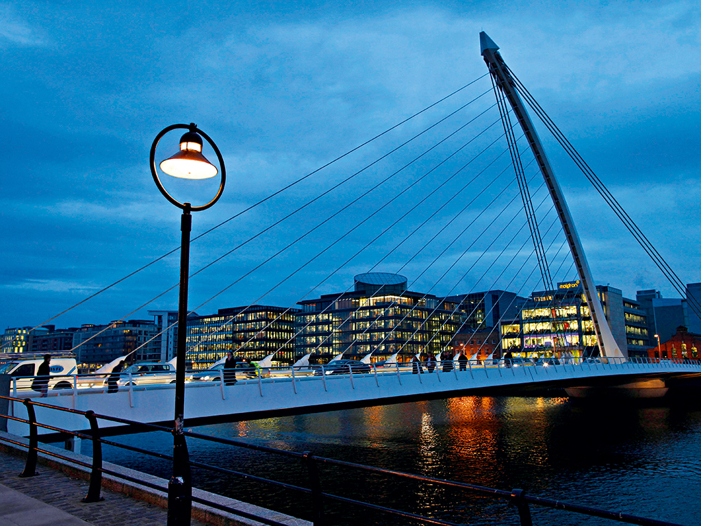 Dublin’s financial district, where a number of tech companies have taken up residence. Mediolanum Asset Management also calls the city home
