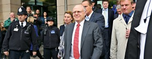 Ian Read, Chief Executive of US pharmaceutical company Pfizer arrives at the House of Commons in London, England. Having failed to acquire AstraZeneca for £69bn, the pharma giant has to wait six months to make another offer