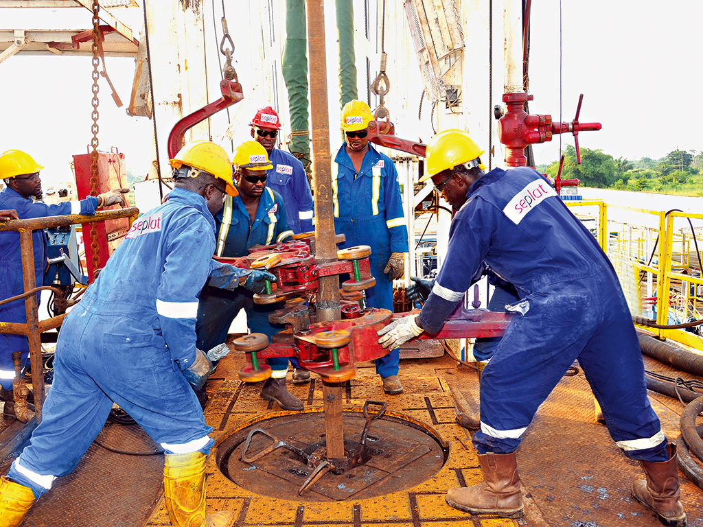 Seplat employees at work. The company could dramatically enhance Nigeria's energy industry