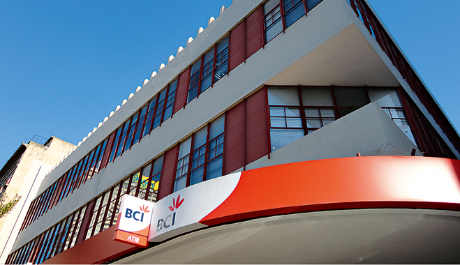 BCI Bank's headquarters in Maputo, Mozambique. The organisation has become one of the top financial institutions in the country