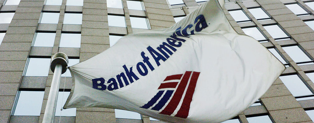 Bank of America flag