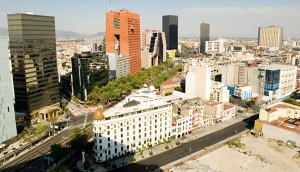 Mexico City's financial district