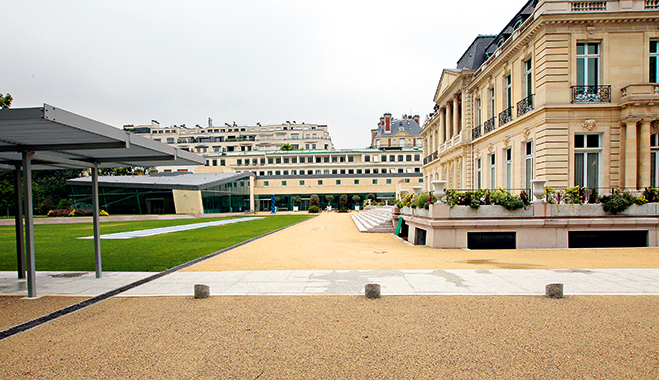 The Château de la Muette, OECD headquarters in Paris. The OECD BEPS project is helping to clamp down on tax evasion and avoidance