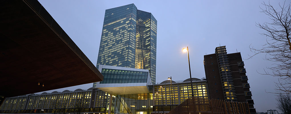 The European Central Bank headquarters in Germany. The bank is under increasing pressure to introduce a quantitative easing-like programme in wake of the news the Eurozone has entered into deflation