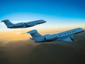 Gulstream Aerospace recently revealed an all-new aircraft family, including the Gulfstream G500 and G600 (above), at its headquarters in Savannah, Georgia