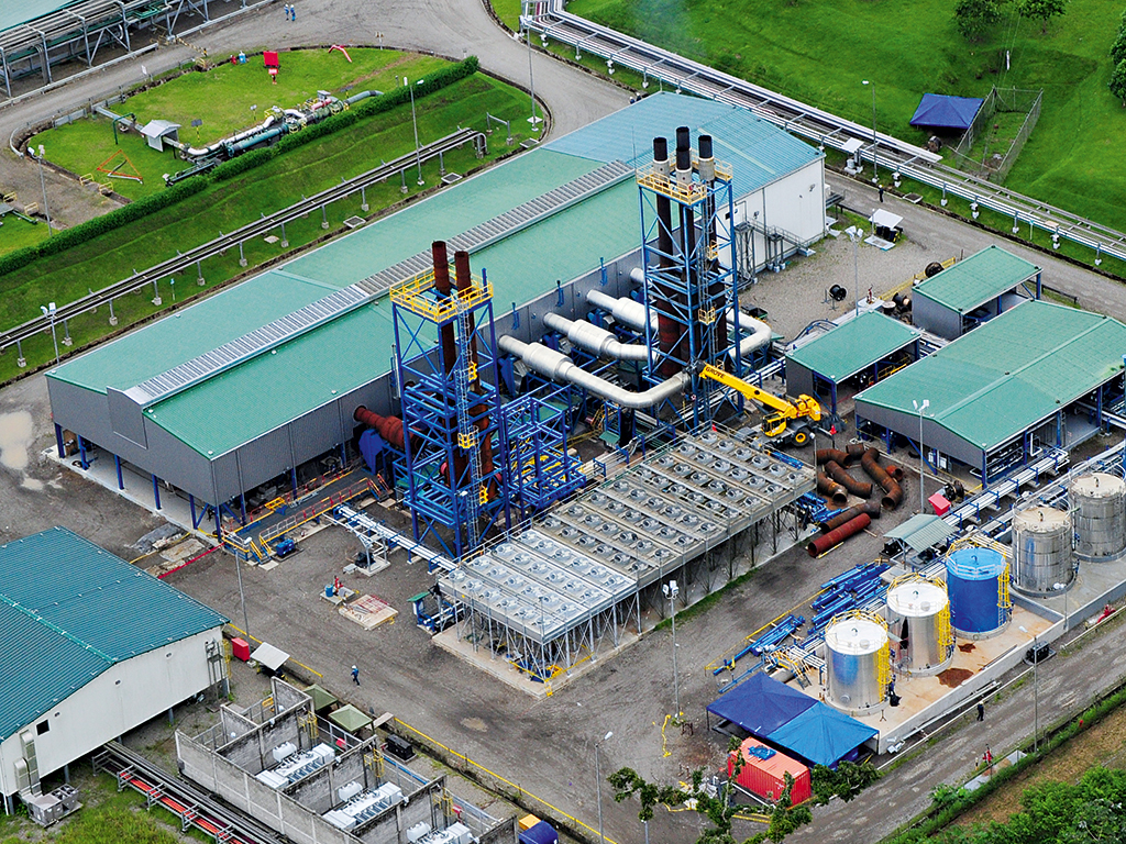 A Petroamazonas power plant (45+15MW) at the Eden Production Facilities, in Ecuador