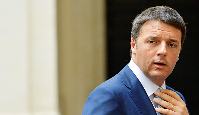 Italy’s prime minister, Matteo Renzi. The leader is pushing for a series of reforms that will give a majority government more power when it comes to implementing reforms
