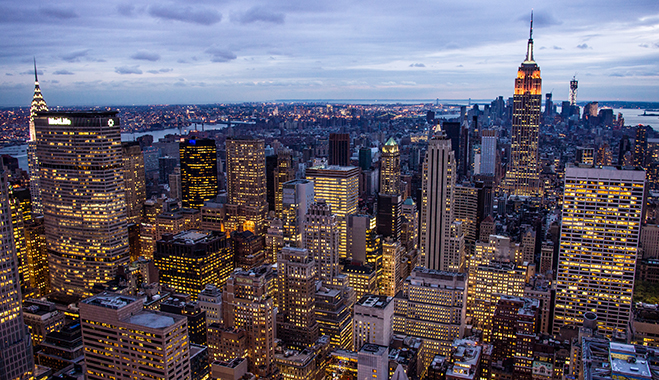 Thanks to its large financial hub, New York has risen to become one of the world's most successful cities