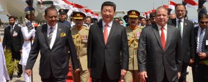 President Xi Jinping meets with Pakistani leaders. Both parties hope a new pipeline connecting the countries will enhance their relations and future economic opportunities