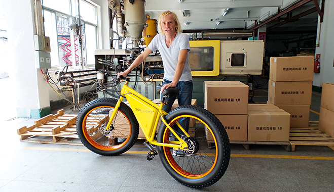 Storm Sondors, creator of the Sondors eBike. The company launched its quest for capital on IndieGoGo, raising $4m
