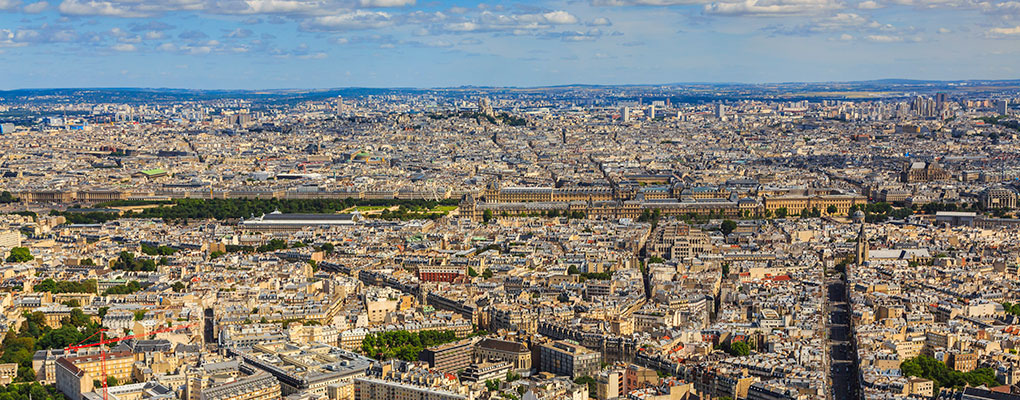 The financial district in Paris, France. The country's fortunes are set to improve thanks to the growth of the private sector