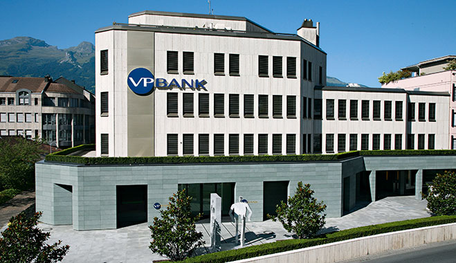 VP Bank’s headquarters in Vaduz, Liechtenstein. IFOS is a subsidiary of the bank