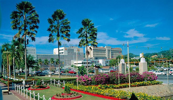 Bandar Seri Bagawan, the capital and largest city in Brunei. Baiduri Bank has shown resilience as oil prices fluctuate