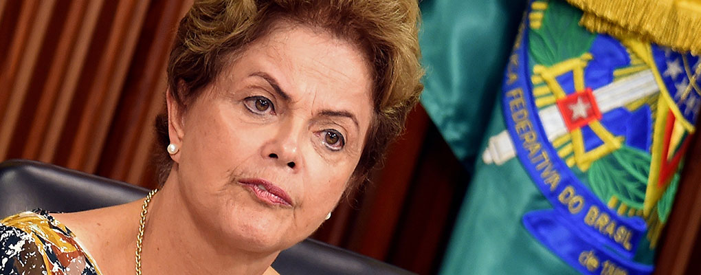President Dilma Rousseff, whose popularity has dropped massively over the last few years as a result of Brazil's economic crisis, corruption scandals, growing unemployment and plunging commodity prices