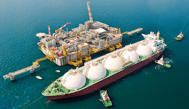 The Adriatic LNG Terminal is the first offshore Gravity Based Structure in the world for unloading, storage and regasification of liquefied natural gas