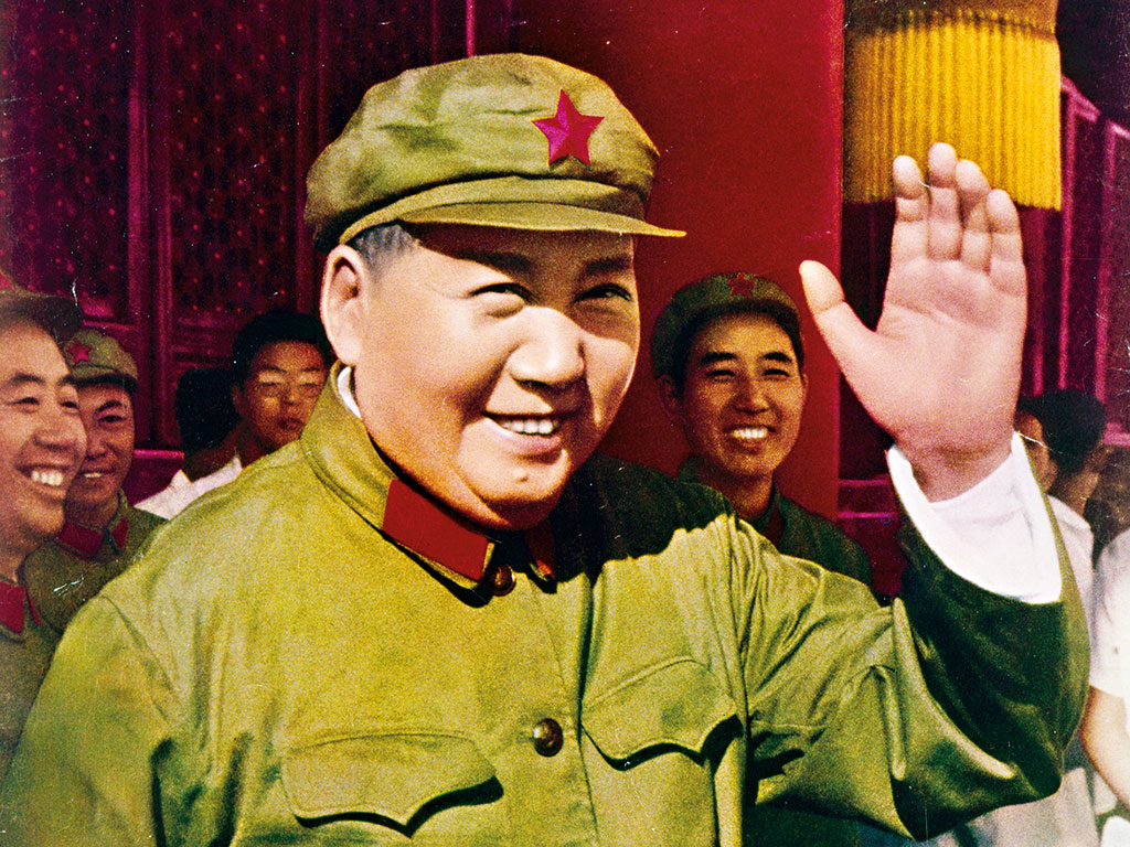 Chairman Mao of the Central Committee of the Communist Part of China, who governed the country from 1949 until his death in 1976. His policies did little to enhance China's economy