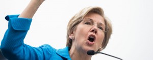 Democratic Senator Elizabeth Warren, who has sent a letter to financial regulators warning that US banks are exposing themselves to risking derivative swap trades