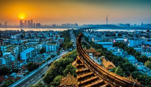 Wuhan City, Hubbei province. The area will be covered by the new mega-region