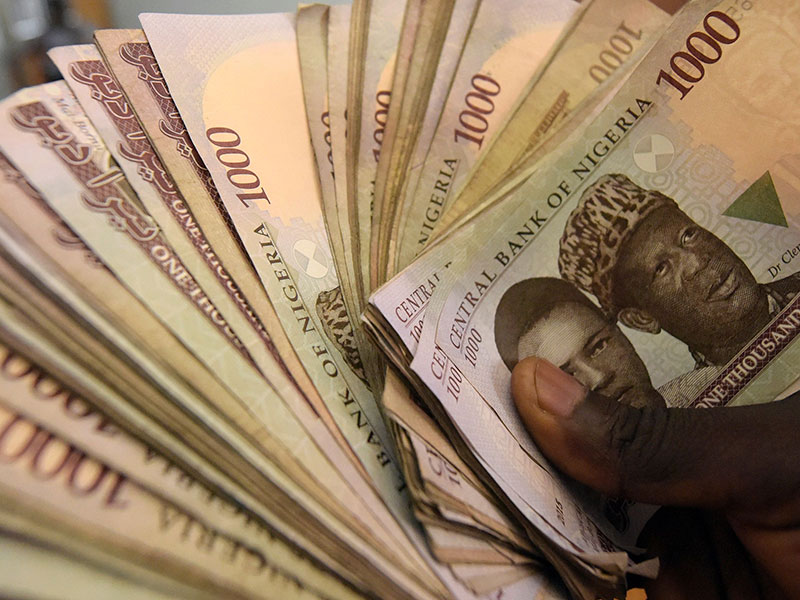 The Nigerian naira has suffered a significant devaluation as the result of this year's collapse in oil prices