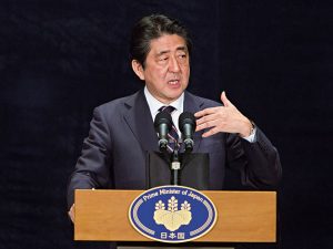 Abe has focused on boosting Japan's sluggish economy during his time as prime minister