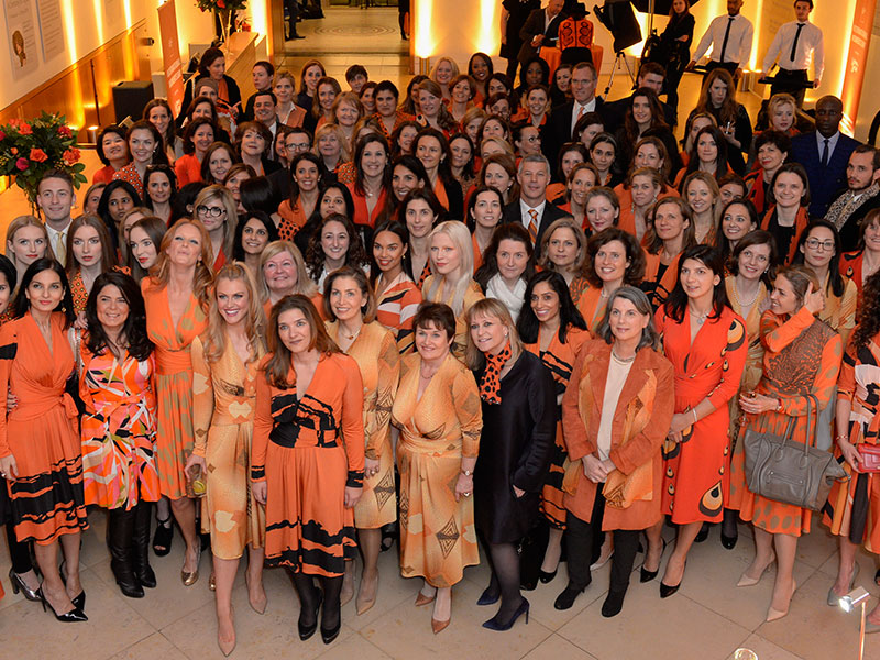 Attendees at the United Nations Trust Women United Dinner, supported by Goldman Sachs; one of the most female-friendly financial institutions