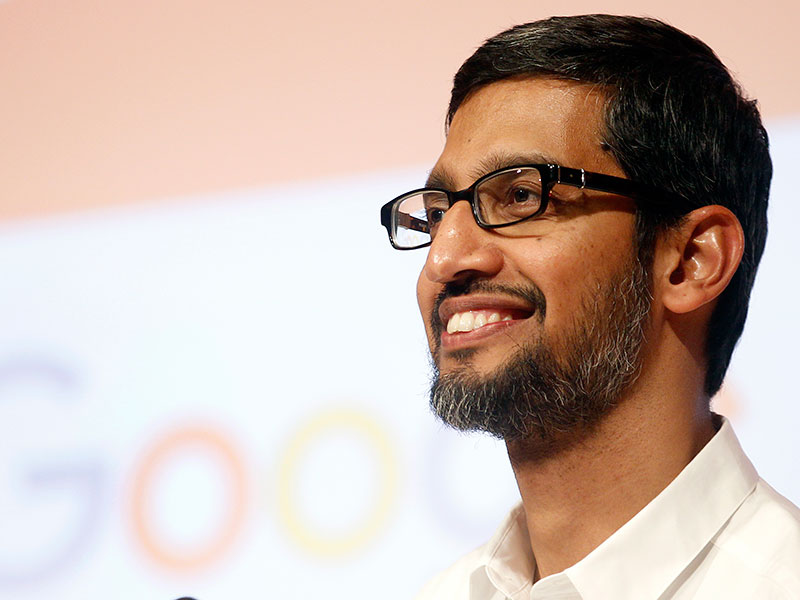 Sundar Pichai, CEO of Google. A French court has ruled that Google's parent company, Alphabet, should be cleared of a disputed $1.27bn tax adjustment bill