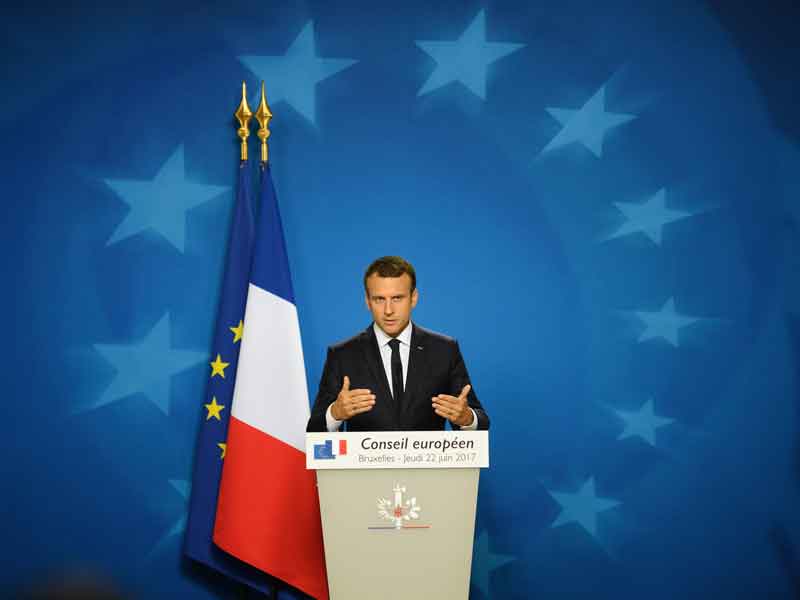 Macron expressed his desire for close relations with the EU at the European Council summit in June. His plans haven't wavered in the months since the summit