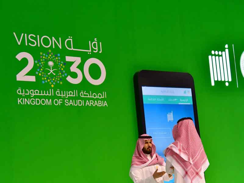 The vision 2030 strategy aims to diversify Saudi Arabia's economy by developing public service sectors such as health, education, infrastructure, recreation and tourism