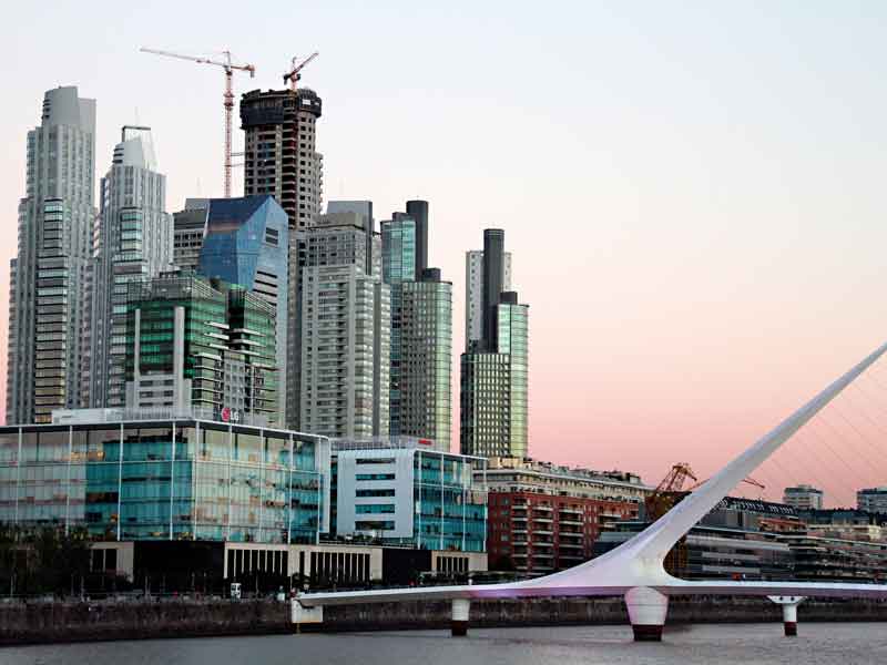 Puente is based in Buenos Aires, Argentina