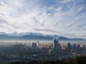 Nestled between the Andes and the Pacific Ocean, Santiago is home to Chile's biggest banks