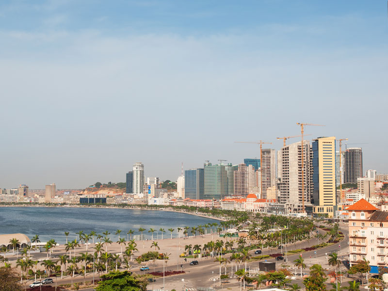 Luanda, Angola's capital city. At a press conference in the city, Governor José de Lima Massano told reporters that the country's dollar peg would be loosened