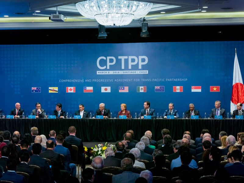 The Comprehensive and Progressive Agreement for Trans-Pacific Partnership is a trade agreement between 11 countries in the Pacific region