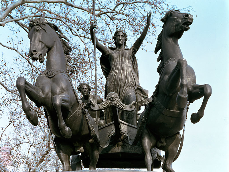 Boudicca is remembered for defeating the Roman Ninth Legion who tried to take over her husband's tribe, the Celtic Iceni, upon his death