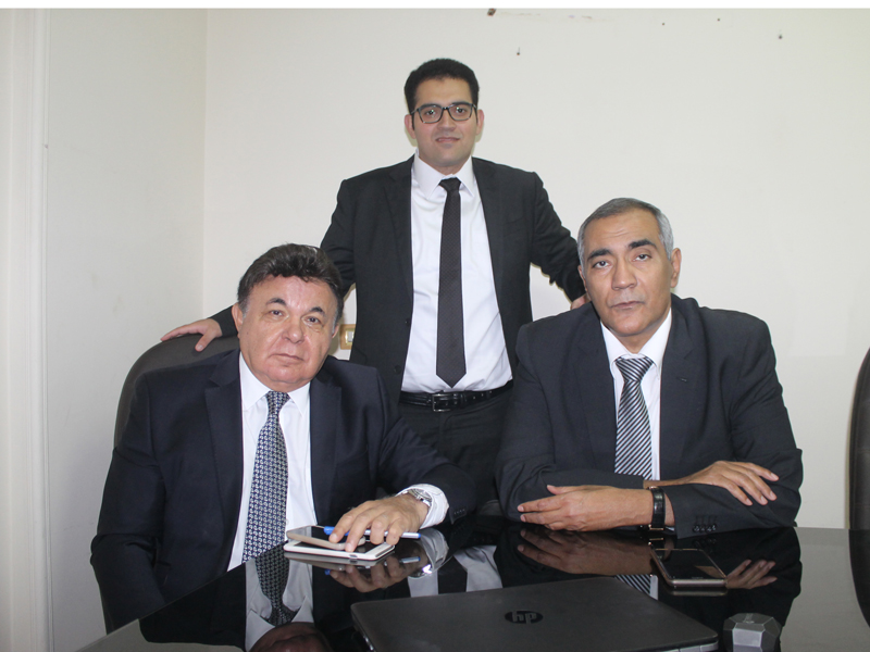 Masaref is an independent services company, specialising in the implementation of the Temenos T24 Core Banking system. [L-R] Dr Mohamed Goneid, Tarek Hamoud and Ahmed Abdel Aziz