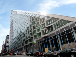 Tecnoglass’ technology can be seen on the Via 57 West building in New York. Rapid urbanisation is driving huge growth in the construction glass industry
