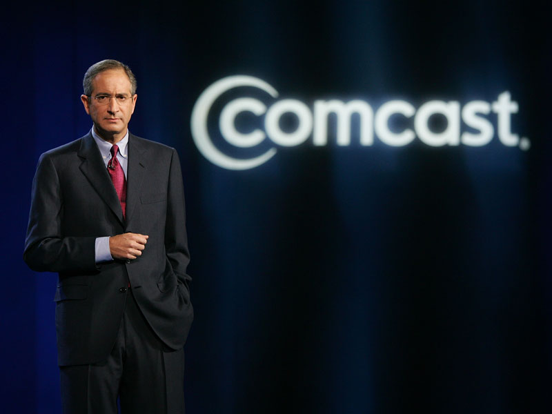 Brian Roberts CEO of Comcast. The company's $53.3bn takeover of Sky in September was just one of a number of mammoth deals that were completed last year