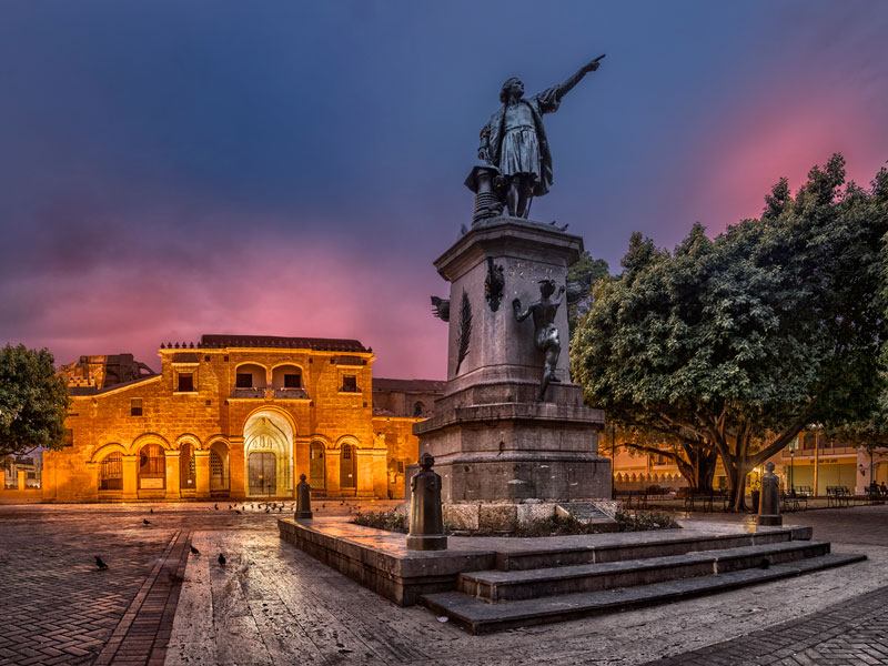 The Santo Domingo Cathedral, Dominican Republic. The country has exhibited impressive economic growth in recent years, much of it driven by its financial services sector