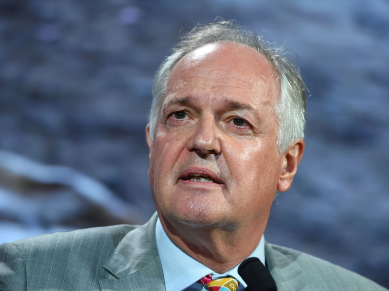 Paul Polman, fomer Unilever CEO. He gave an inspiring speech on fiduciary responsibility at the 2018 PRI in Person forum in San Francisco